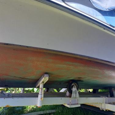 Boot met trailer zonder motor