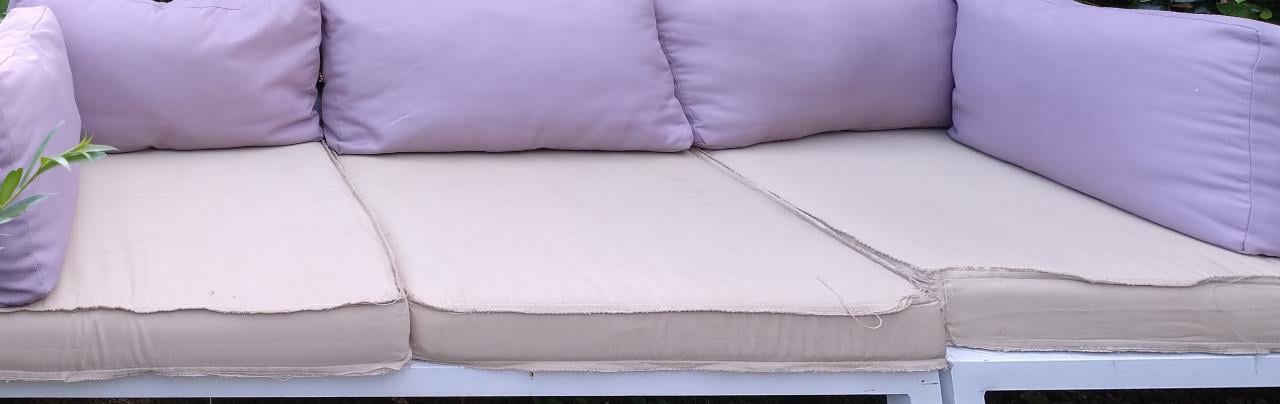 Tuinkussens voor loungebank, gratis afhalen!