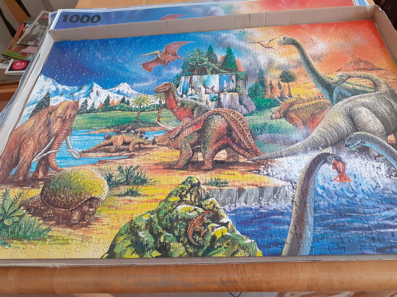 Juressic park legpuzzel 1000 stukjes