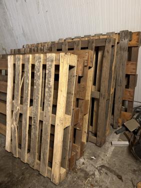 Paletten gratis op te halen