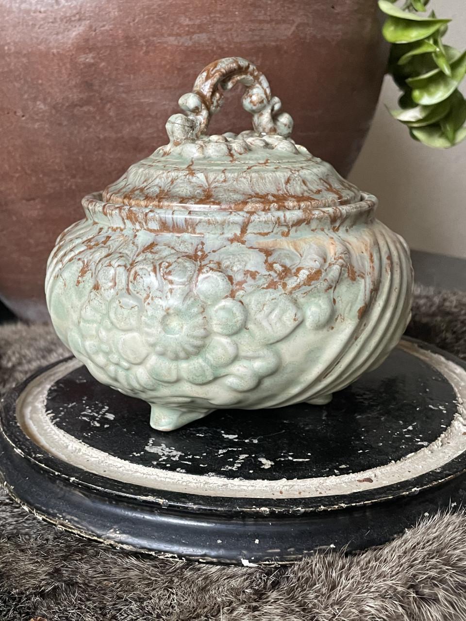 (Koekjes)pot oud keramisch