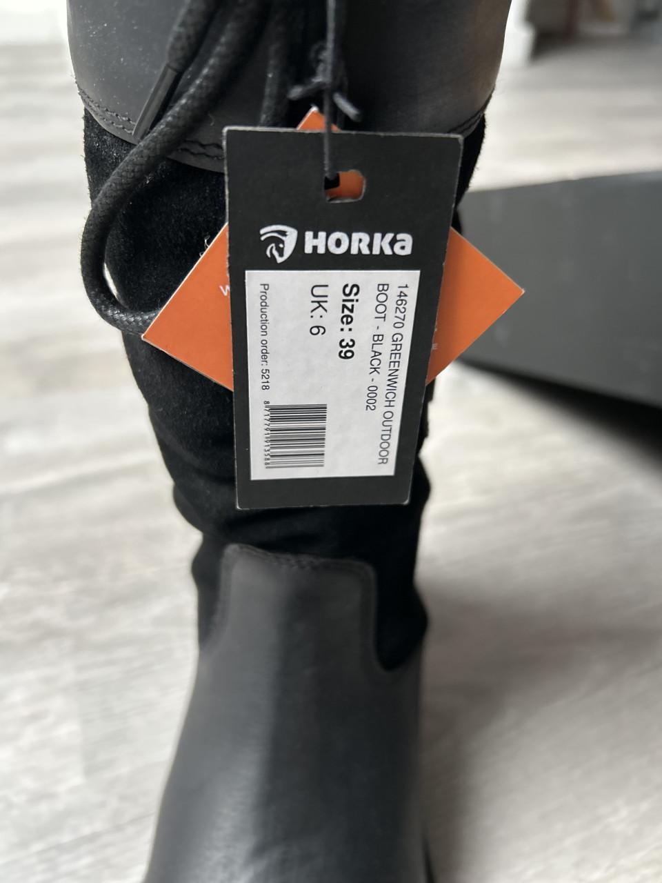 Horka Greenwich outdoorlaarzen, maat 39, nieuw