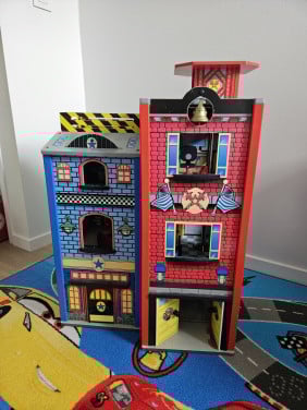 Kidkraft brandweer en politie kazerne
