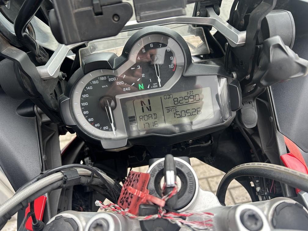 BMW R1200GS LC uit 2014 met 82 dkm, volledig aangekleed, rijklaar €8500,-