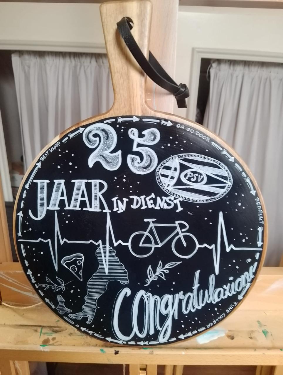 Gepersonaliseerde borrelplank - origineel cadeau