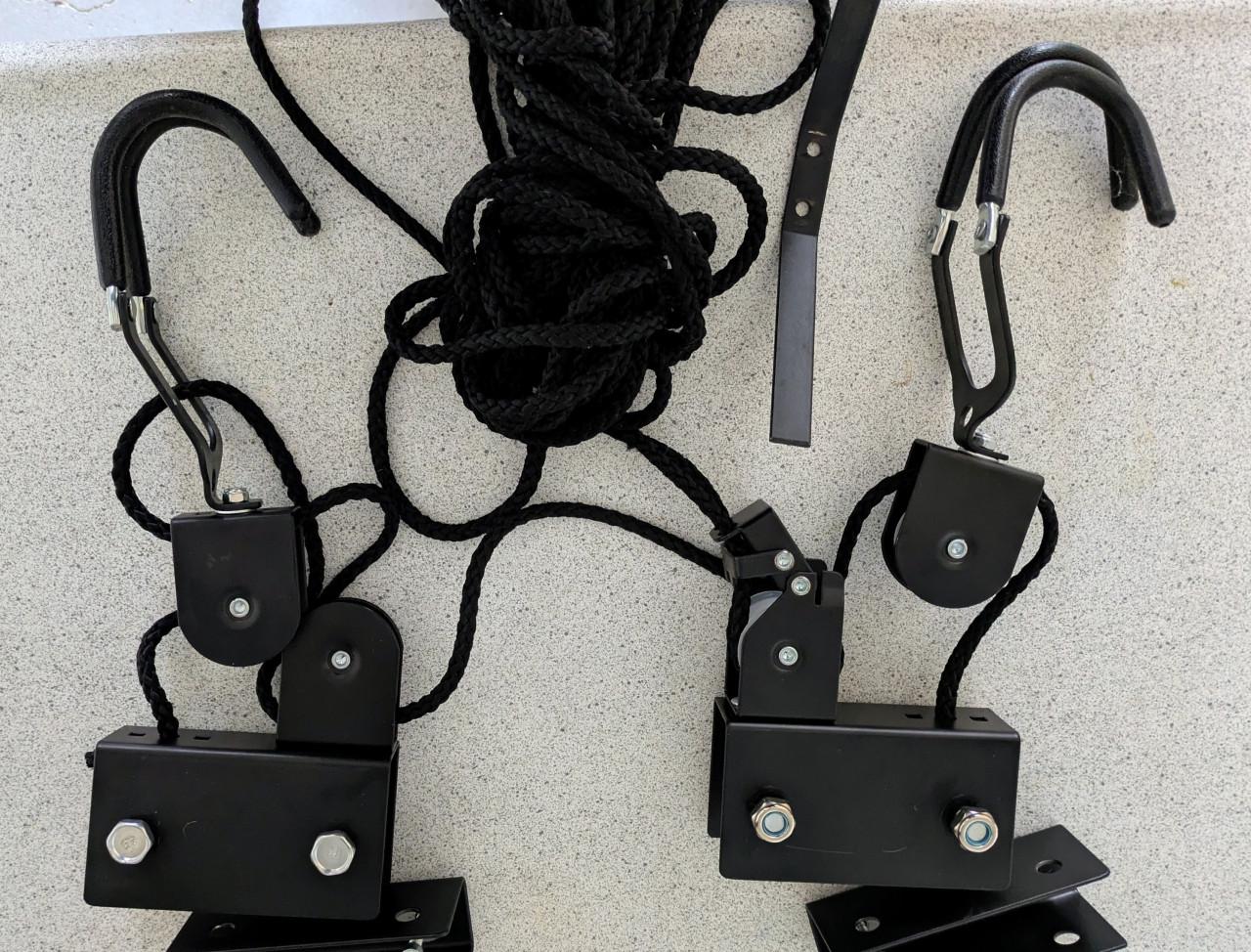 Fietslift, hijskatrol voor fiets/dakkoffer