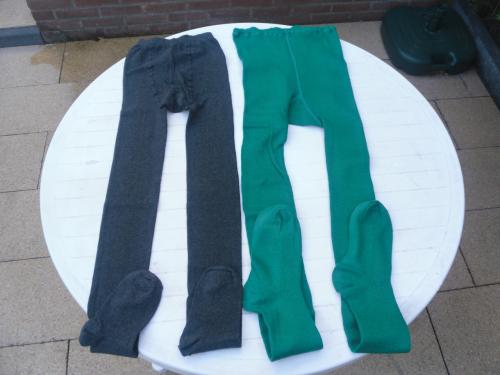 MAILLOT GRIJS NIEUW 48-50 VALT KLEINER + GROEN 48