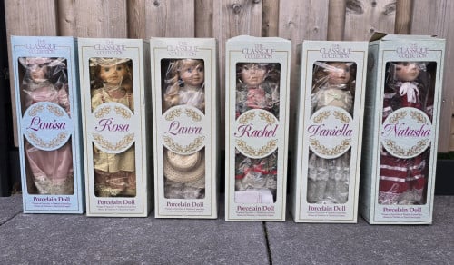 Ultimate collection porseleinen poppen
