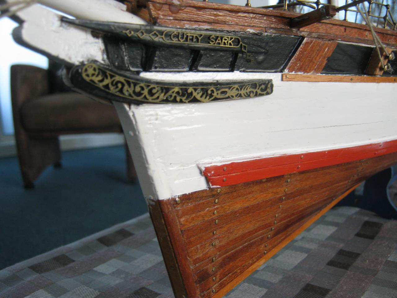 2 scheepsmodellen.