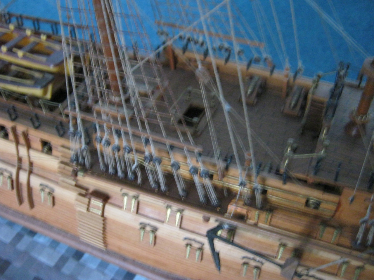 Modelschip HMS. VICTORY.