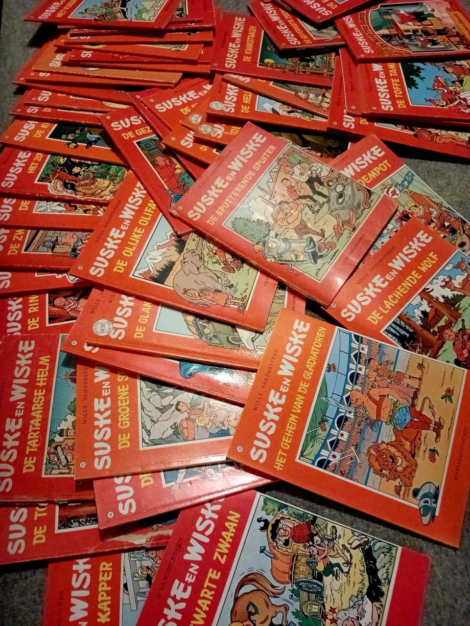 75 stuks suske en wiske strips