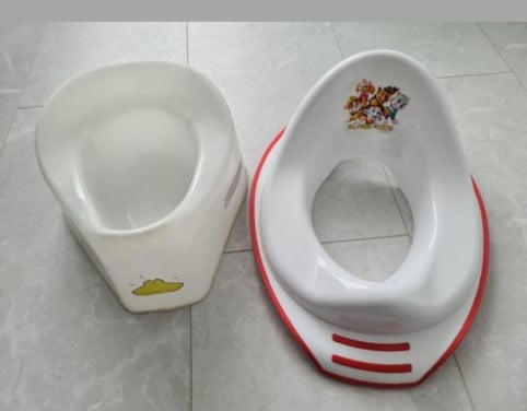 Potje + wc verkleiner