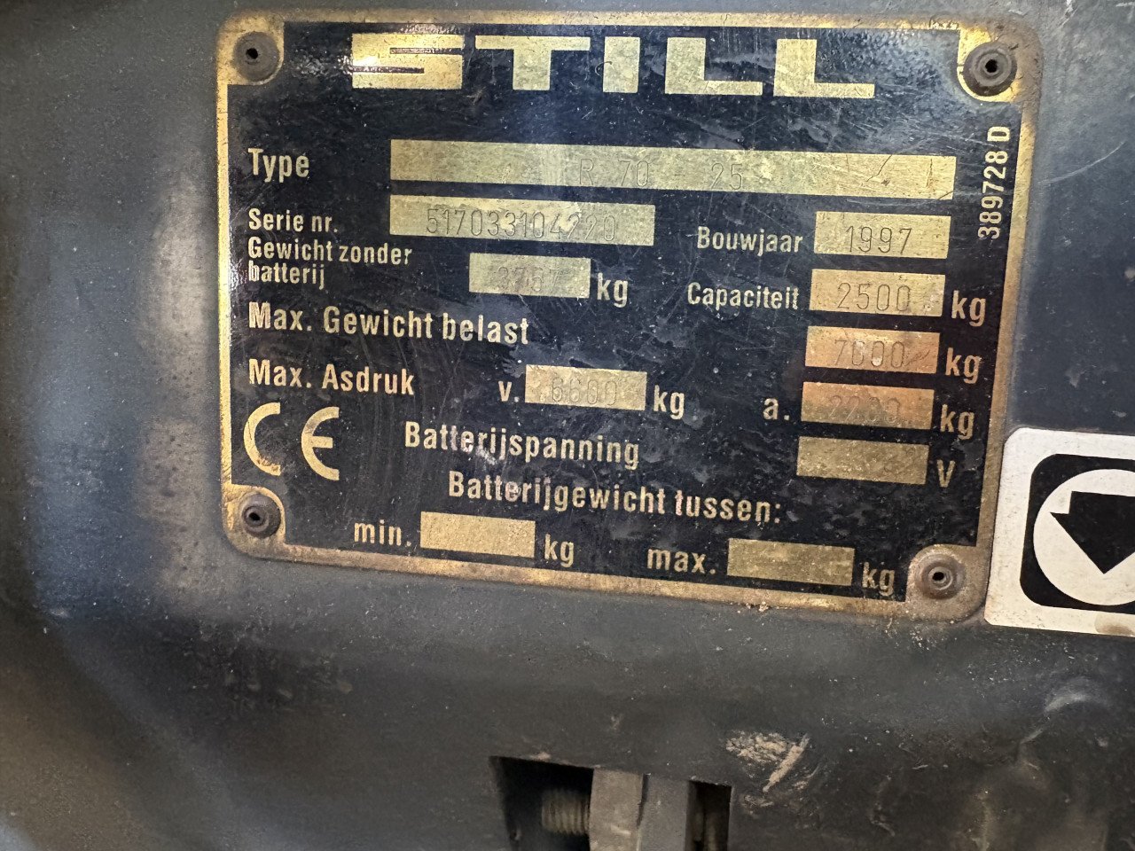 Still R70-25 Diesel Heftruck
