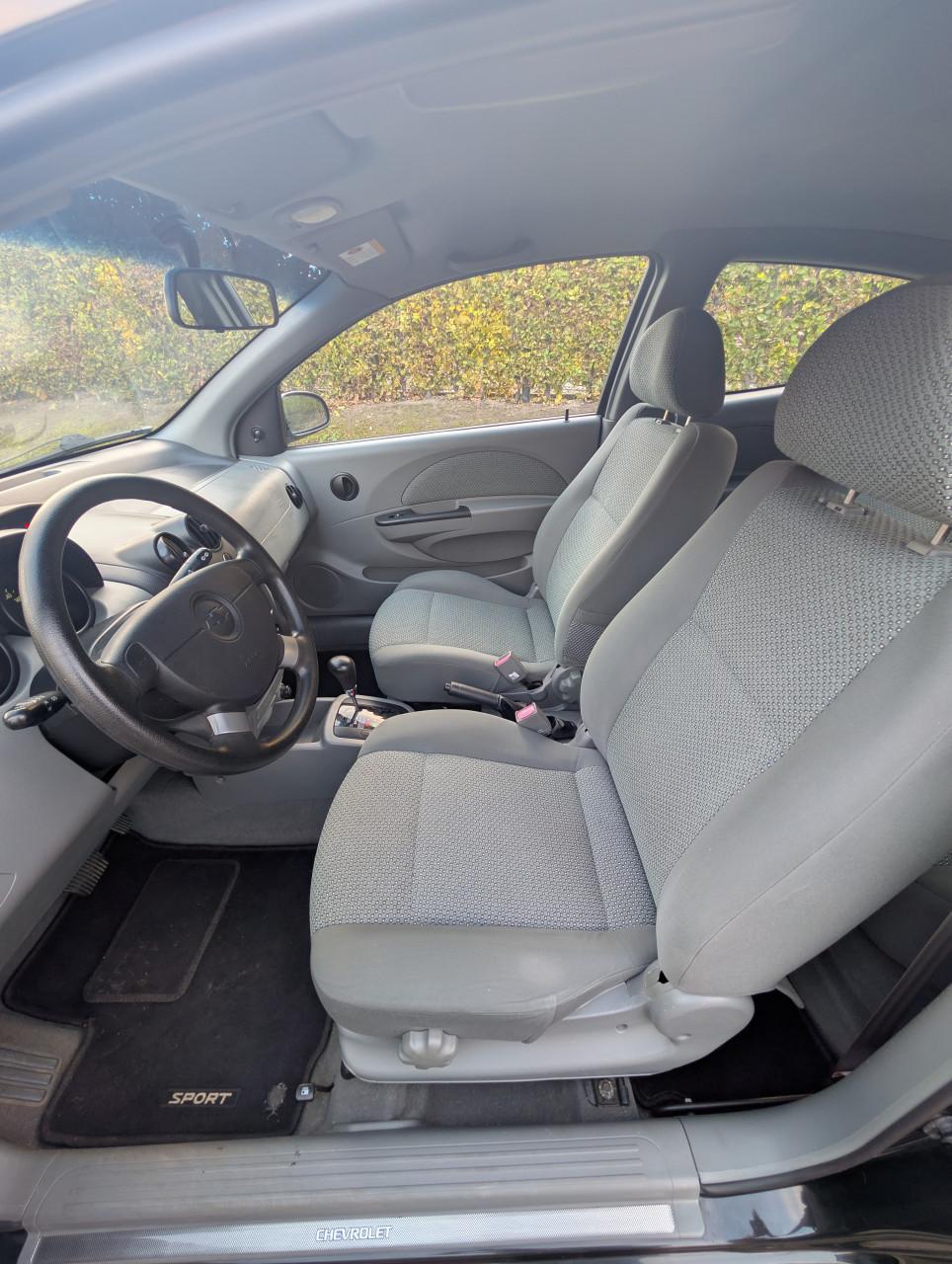 Chevrolet Kalos 1.4 automaat, zwart, 24.001 km, APK 04-2027