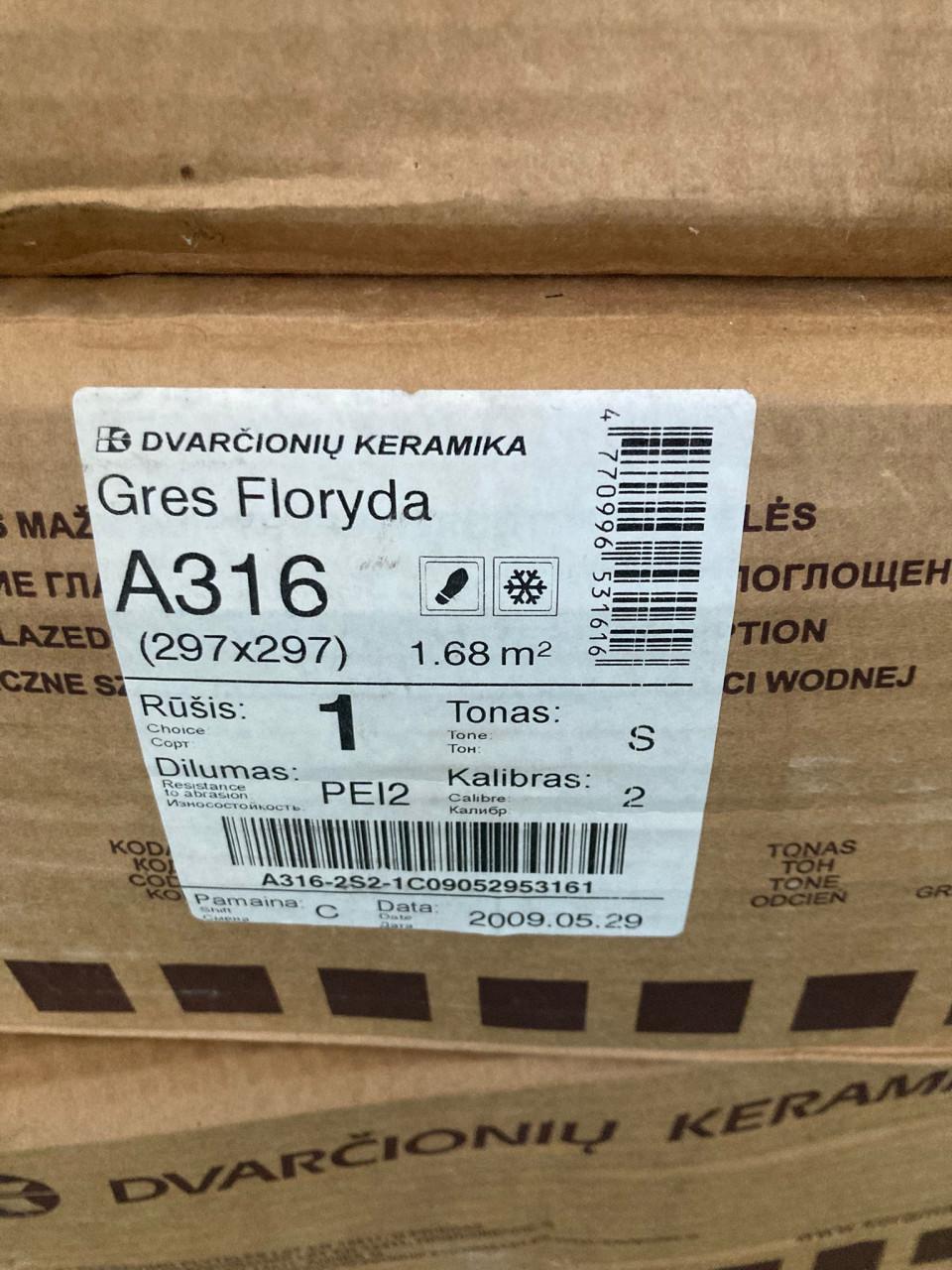 Partij grijze keramische tegels 32m2