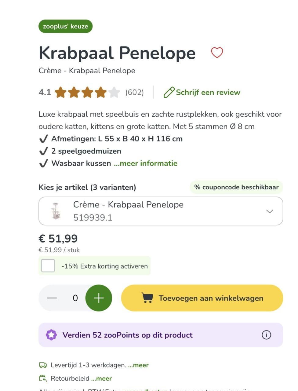 Krabplaal zgan