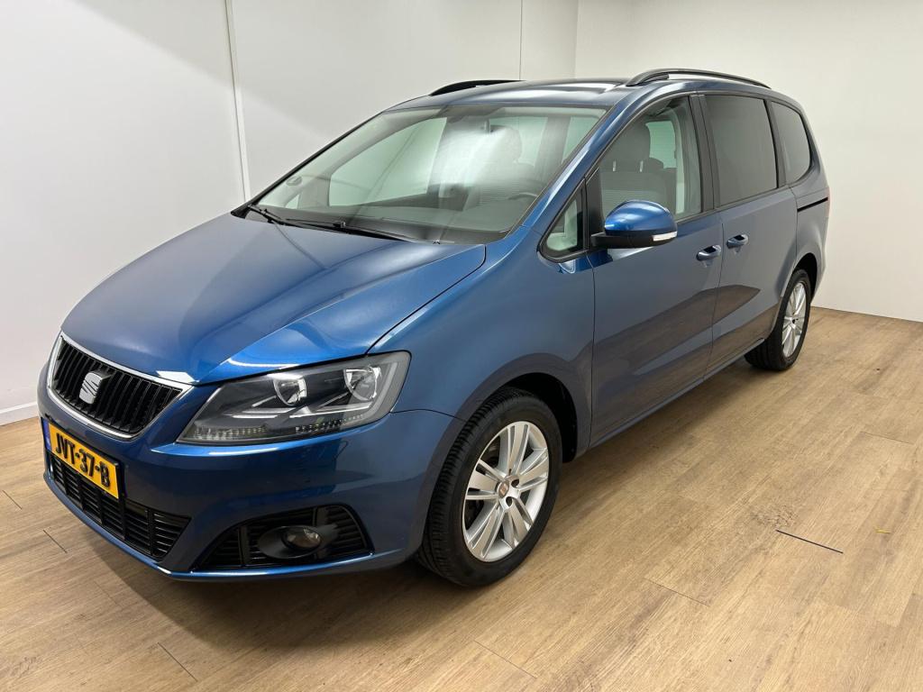 Seat Alhambra occasion 1.4 tsi style 7p | blauw | tweedehands seat alhambra