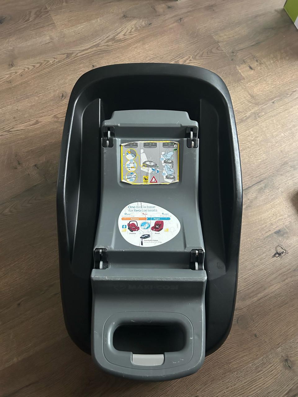 Isofix base met steunpoot