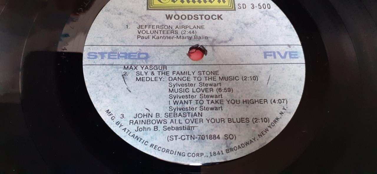 3 dubbele lp woodstock