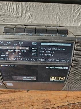Nordmende Citycorder HD1000 Boombox - Vintage Radio Cassette