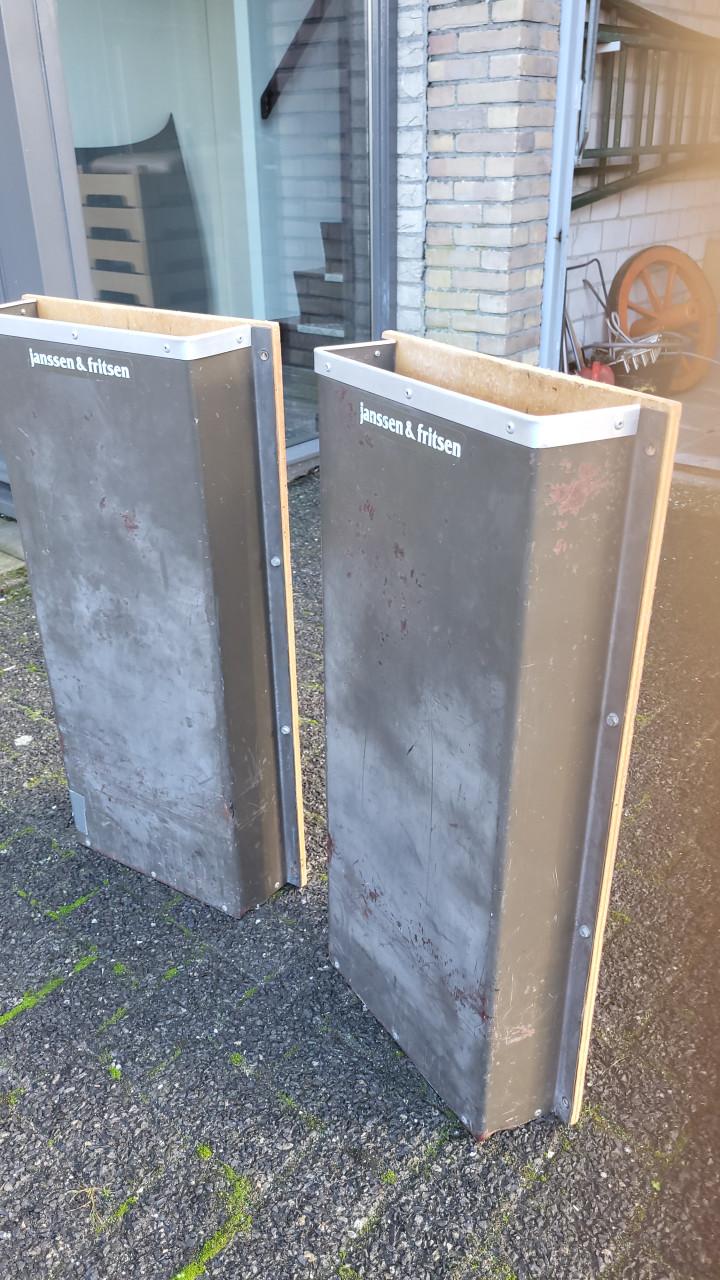 Wand opbergbakken (metaal)