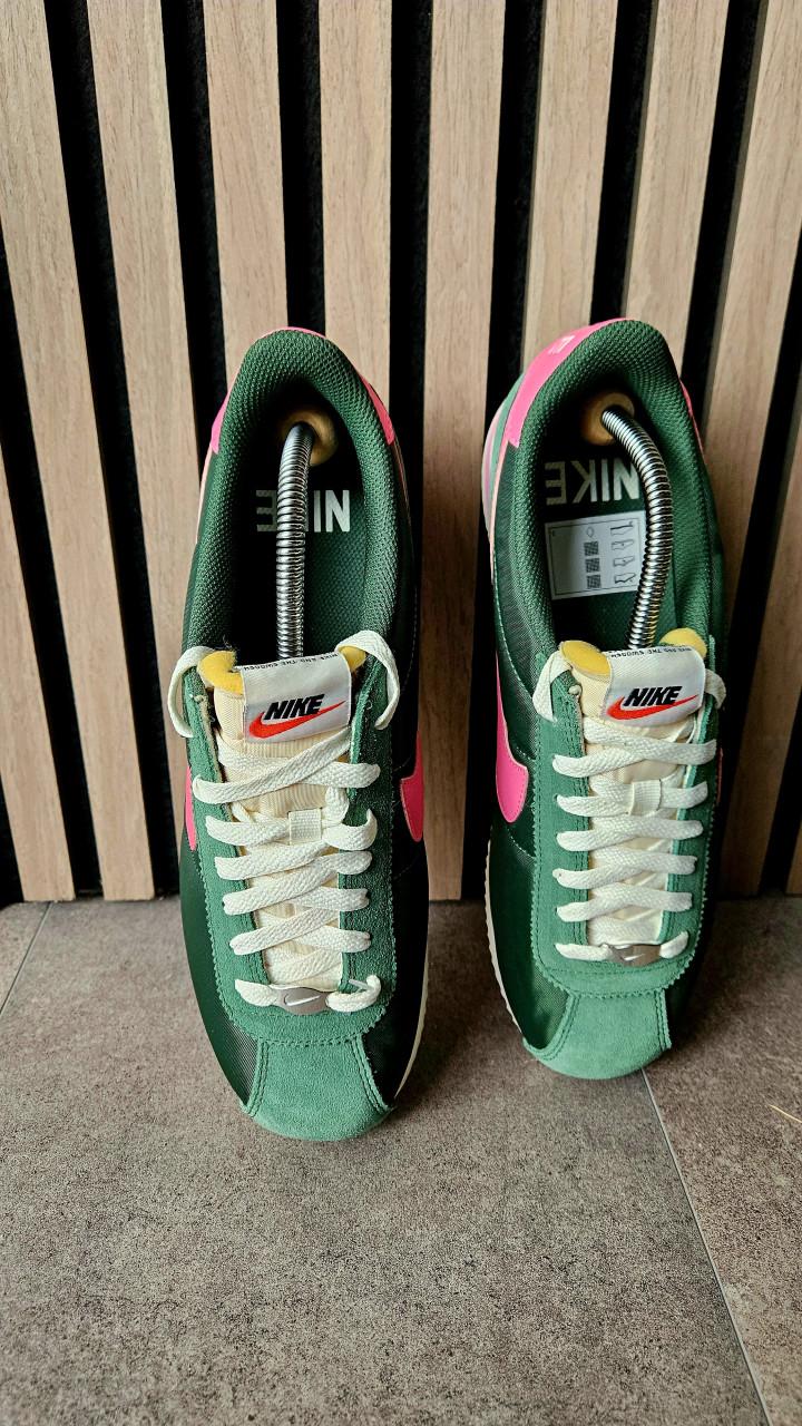 Nike Cortez Sneakers Groen/Roze - Maat 43