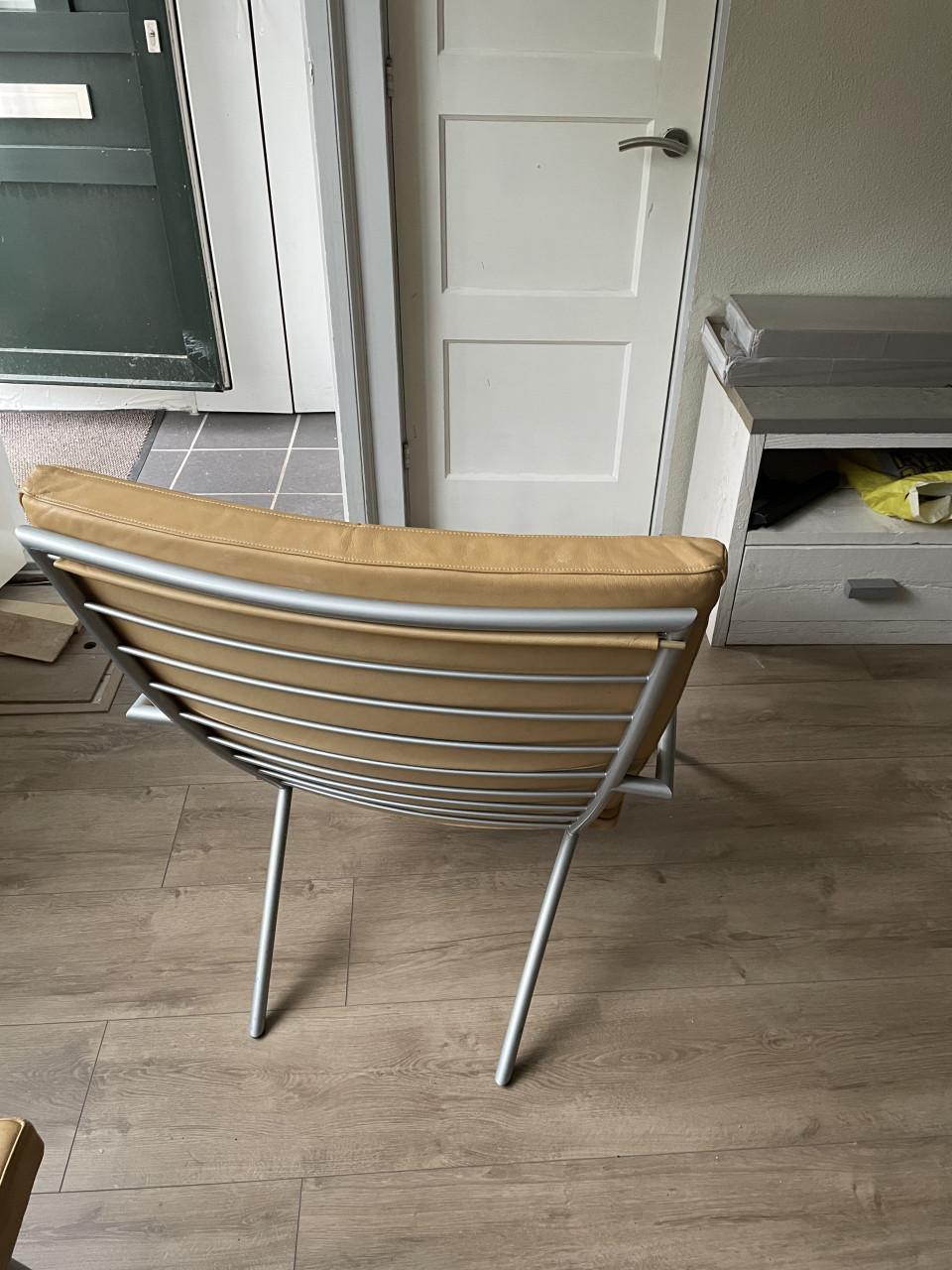 Gele woonkamerstoelen