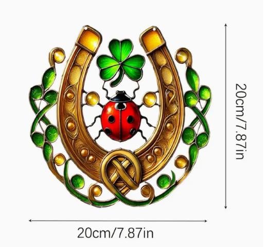 Raamhanger Lieve heersbeestjes in hoefijzer