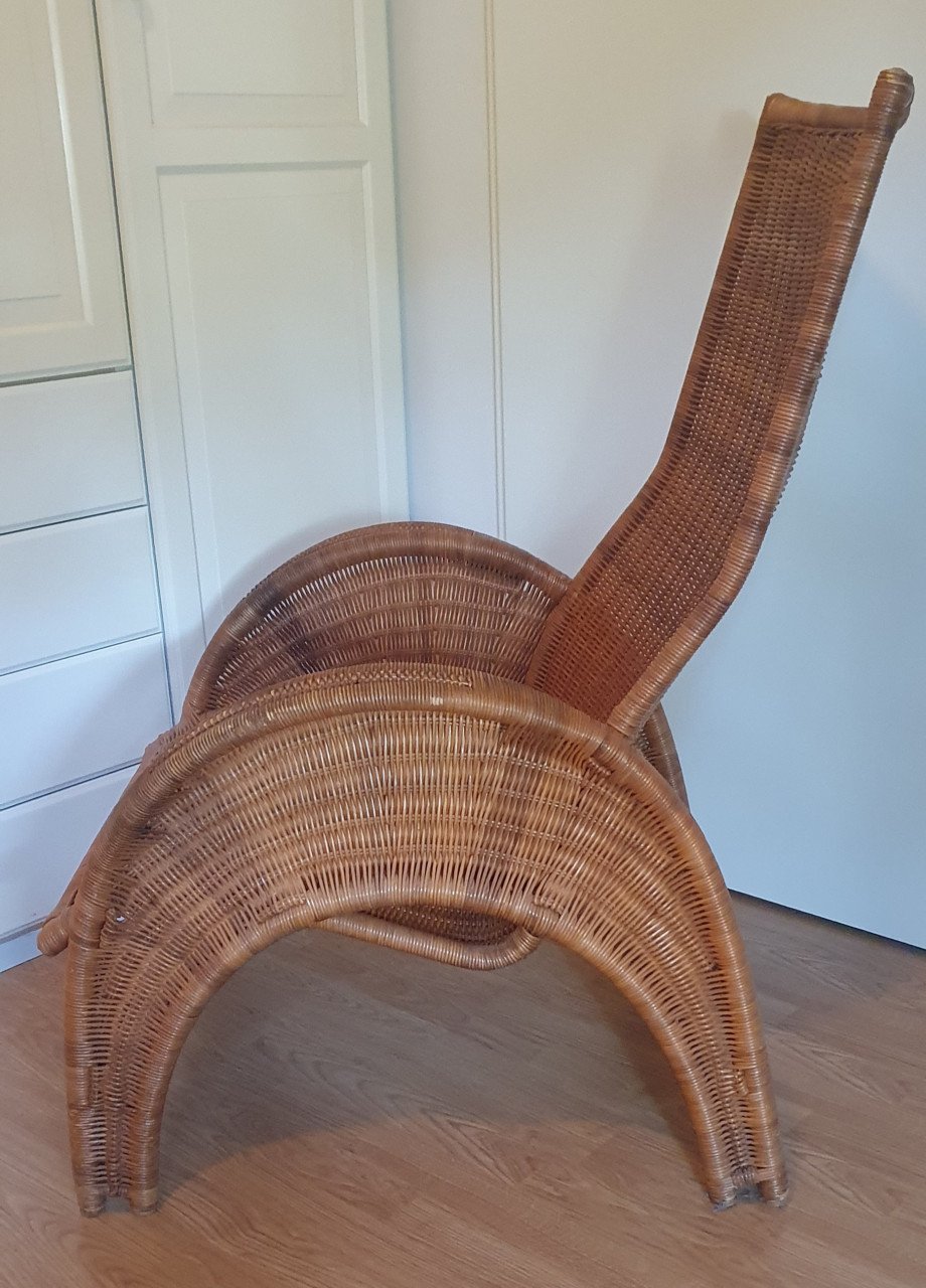 Rotan design fauteuil