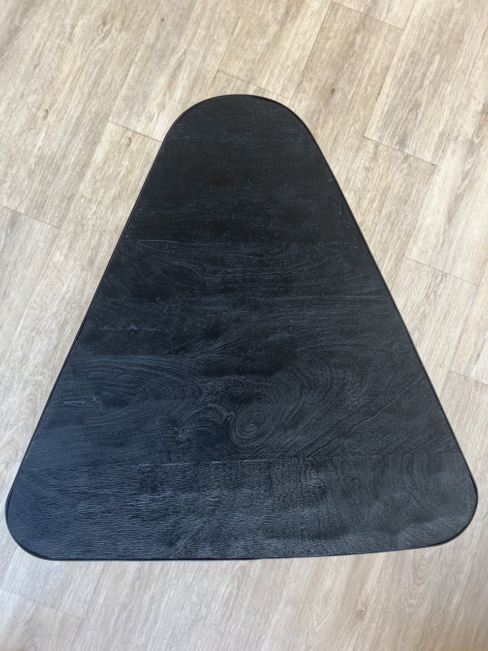 Zwarte salon/bijzet tafel