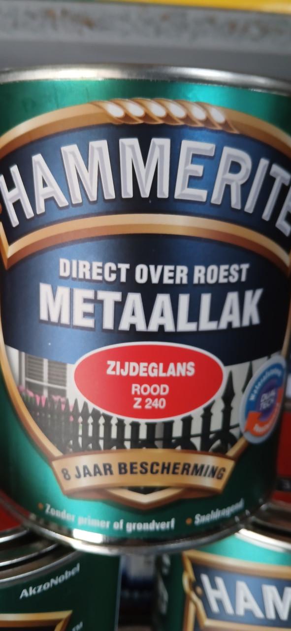 Hammerite metaallak diverse kleuren 0.75ltr