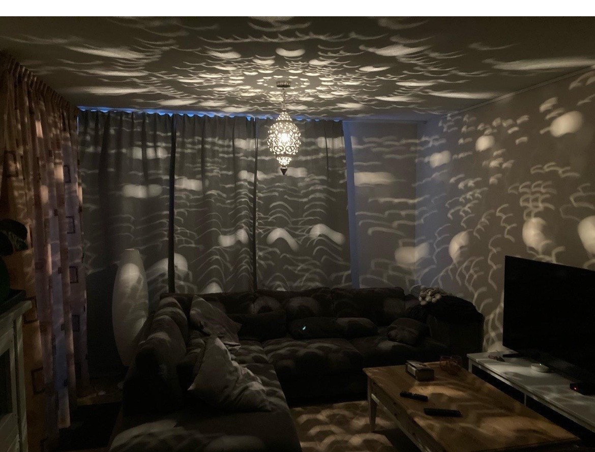 Marokkaanse plafond lampen en schaal