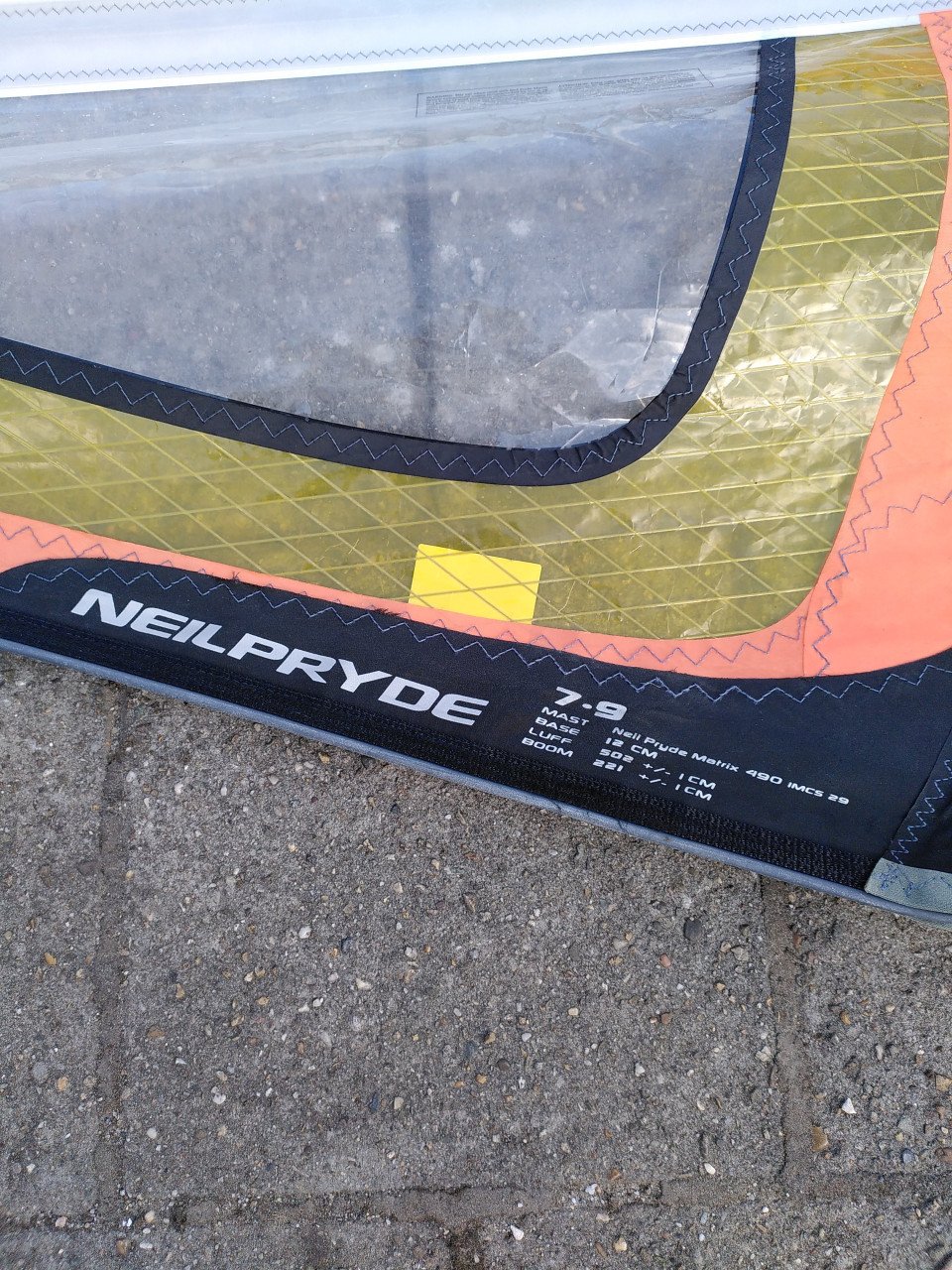 Neilpryde Spirit 7.9 met 490 sdm mast