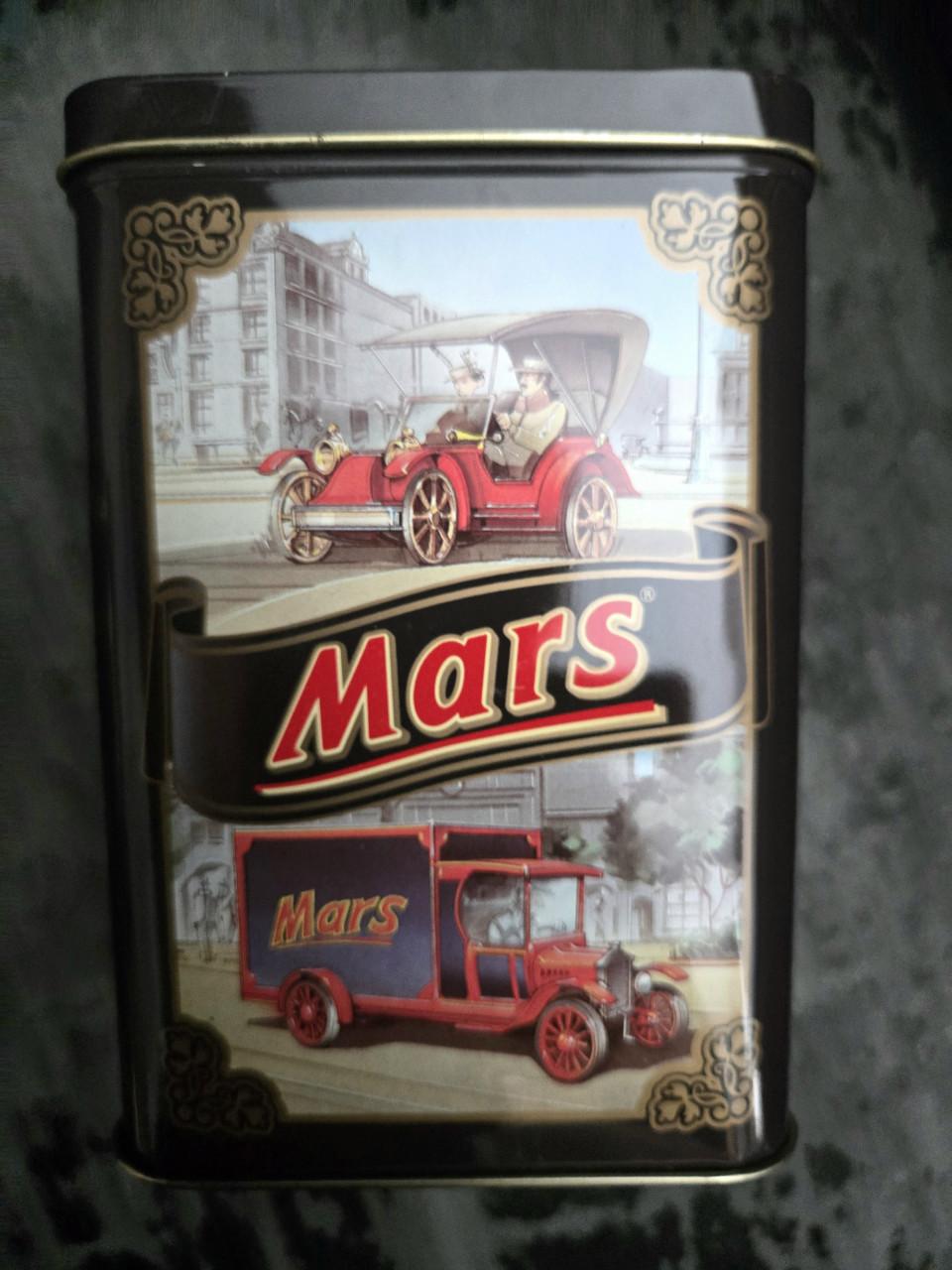 2 vintage blikken Mars jaren 80