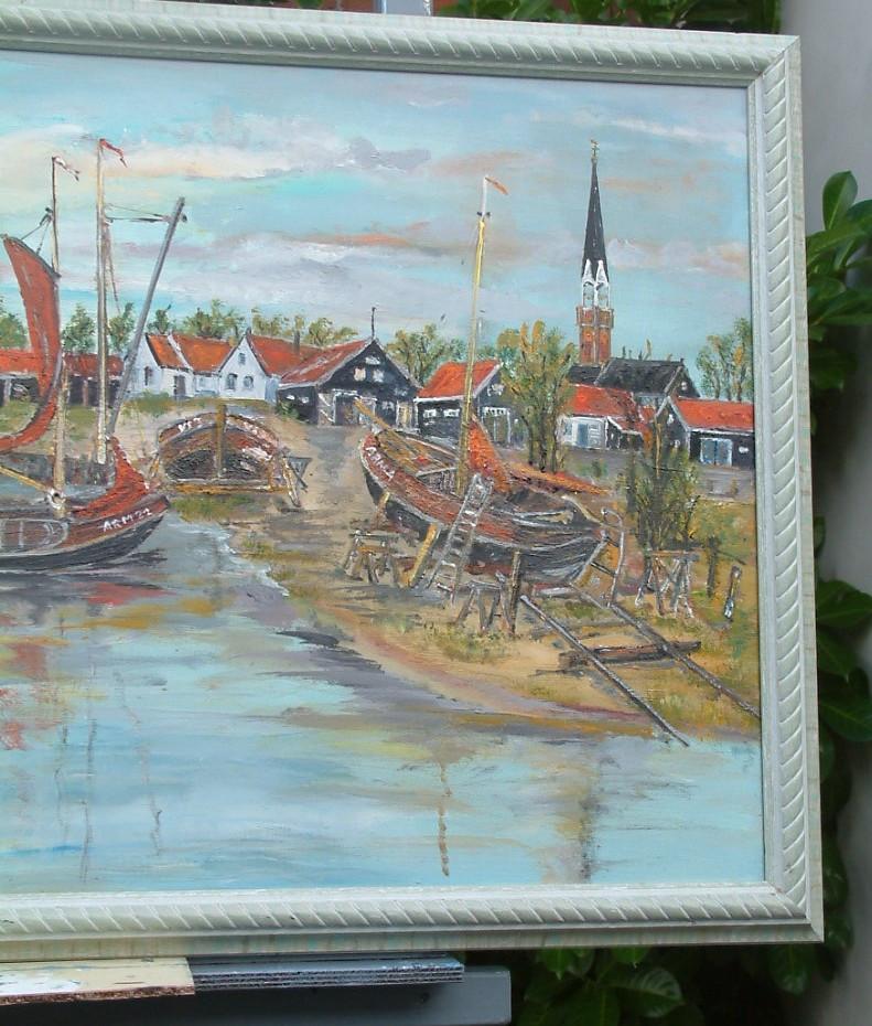 Arnemuiden Haven -werf [ toen nog met de echte scheepswerf ]