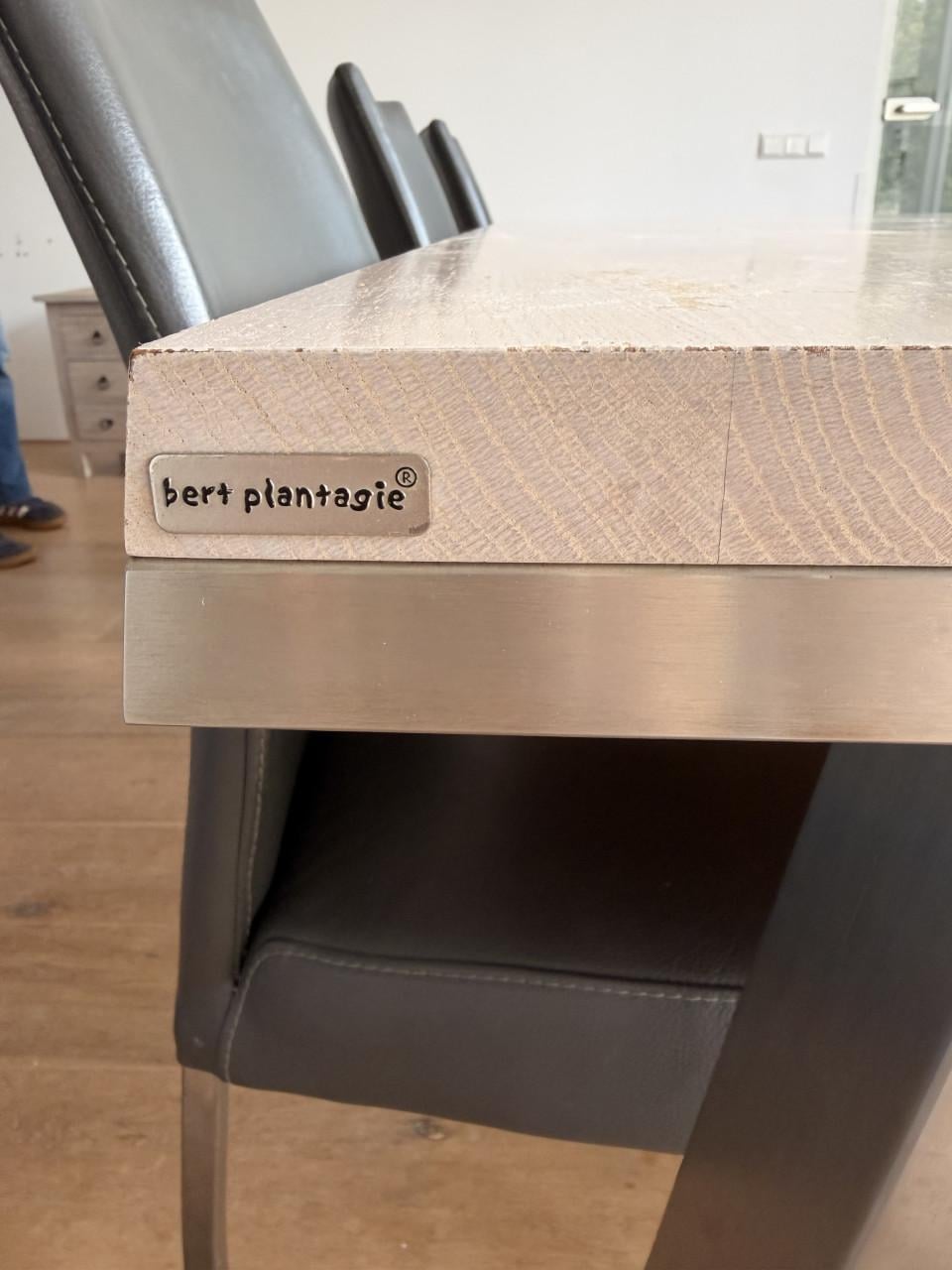 Eettafel met stoelen Bert Plantagie
