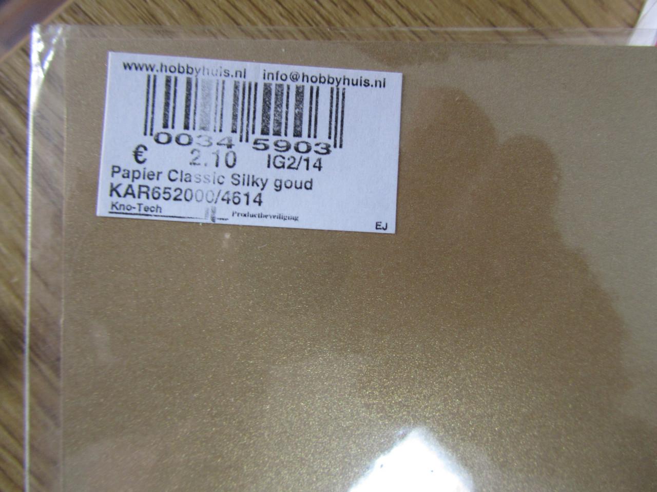 Hobby karton om kaartjes te maken..