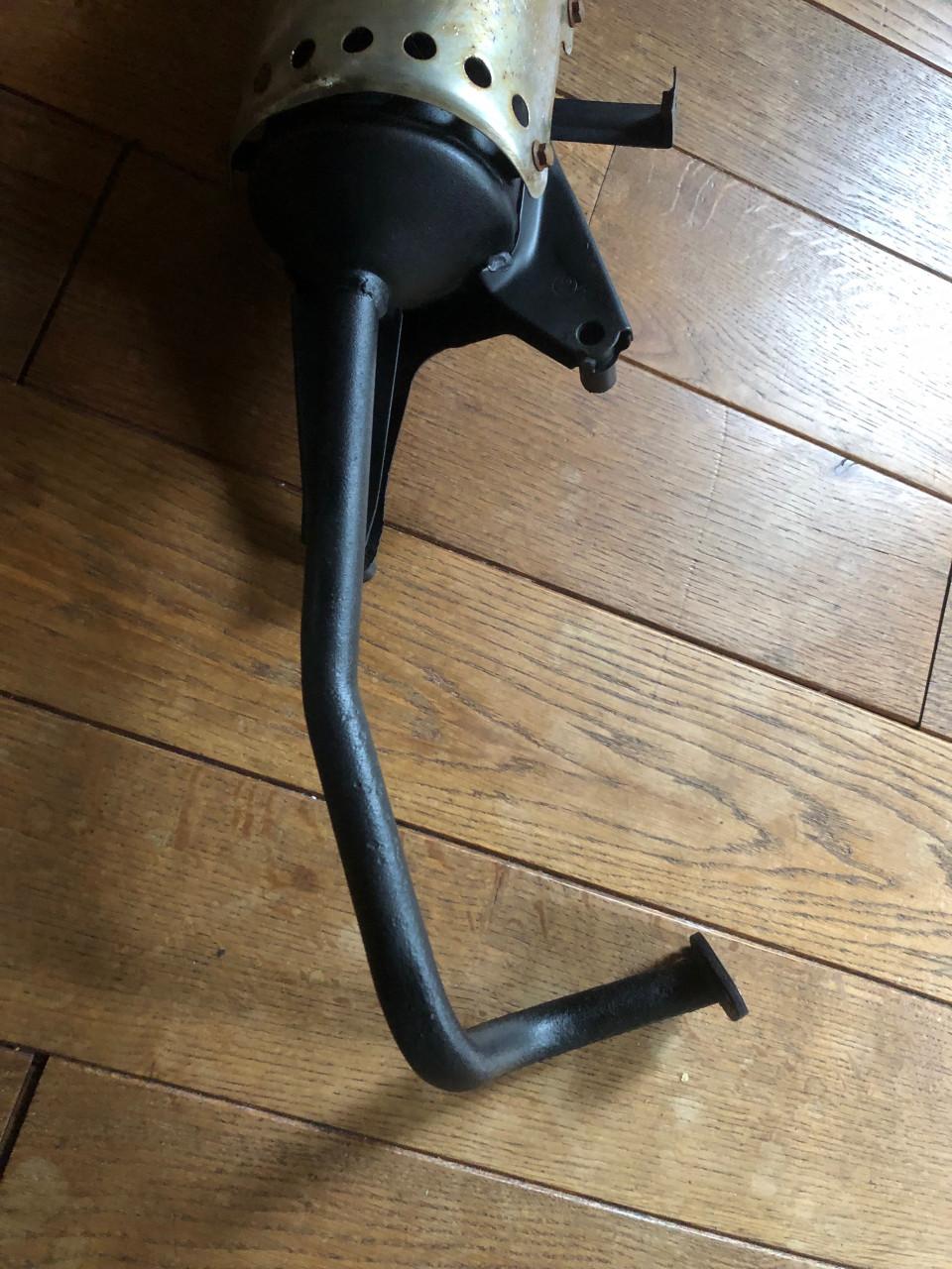 GY6 scooter uitlaat. 12” wielen