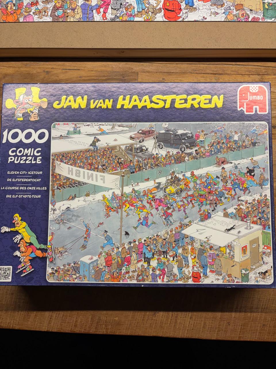 Van Haasteren puzzel-Elfstedentocht