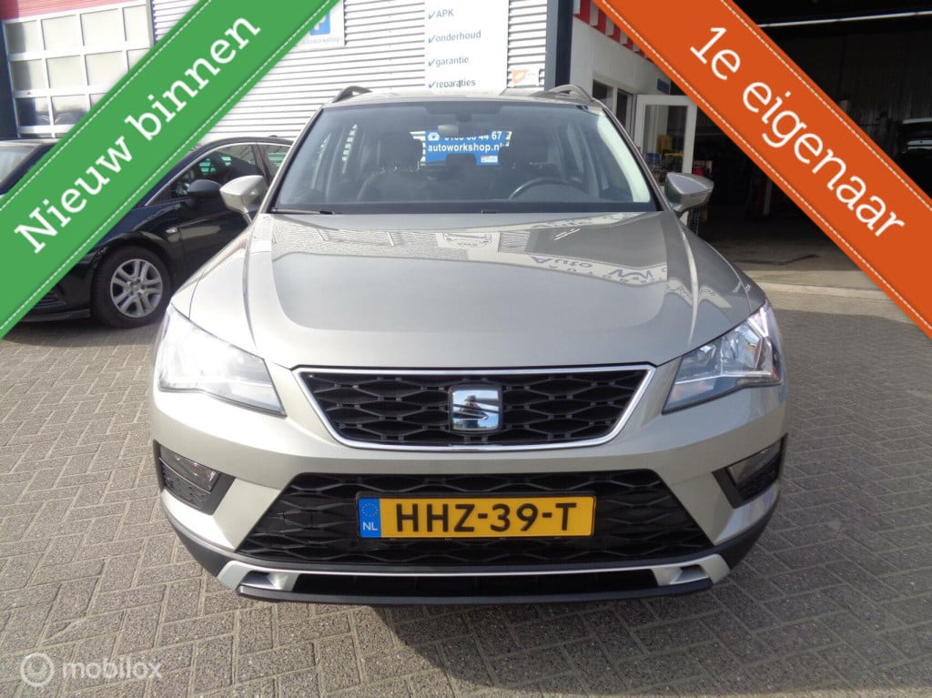 Seat Ateca 1.0 ecotsi style/airco/ecc/lm velgen/1st eig/trekhaak