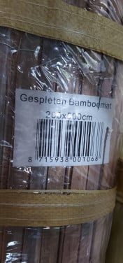 Gespleten Bamboematten voor tuin