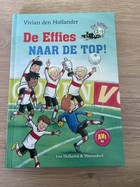 Voetbalboek De Effies - Naar de top