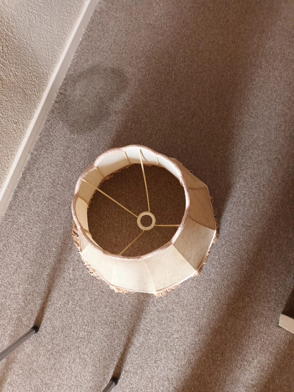 Staande lamp met kap