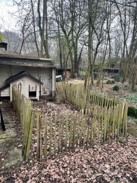 Schapenhek inclusief kippenhok