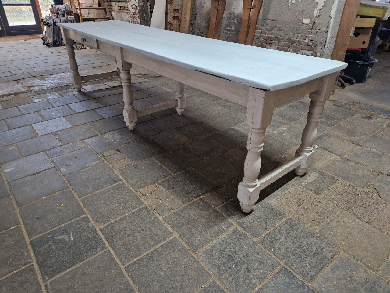300 cm lange brocante tafel