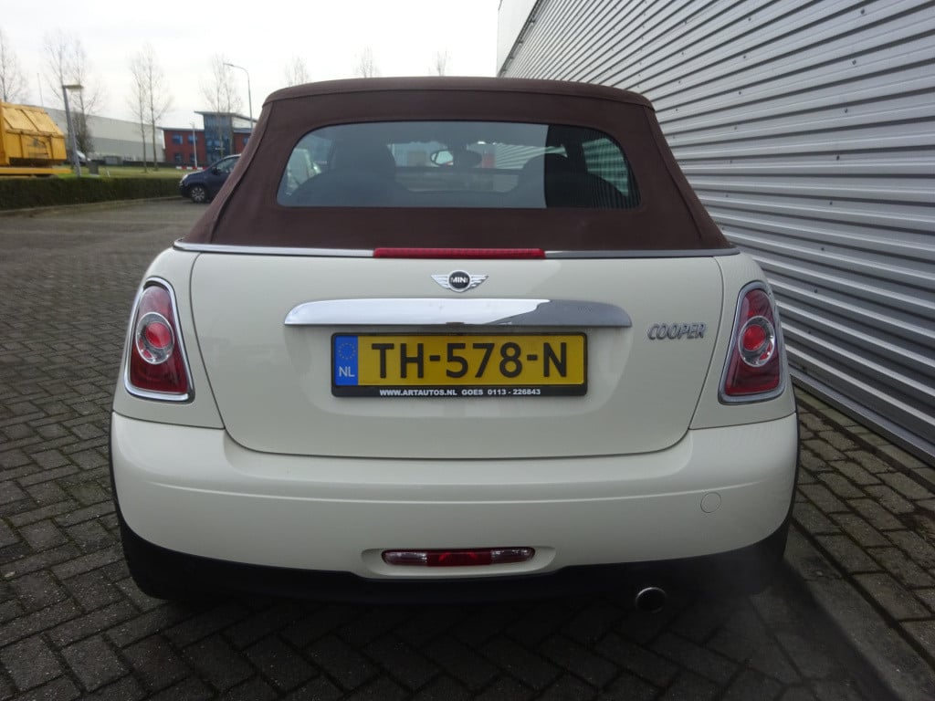 Mini Cooper Cabrio mini 1.6 pepper airco / stoelverw. / elektr. ramen / cru