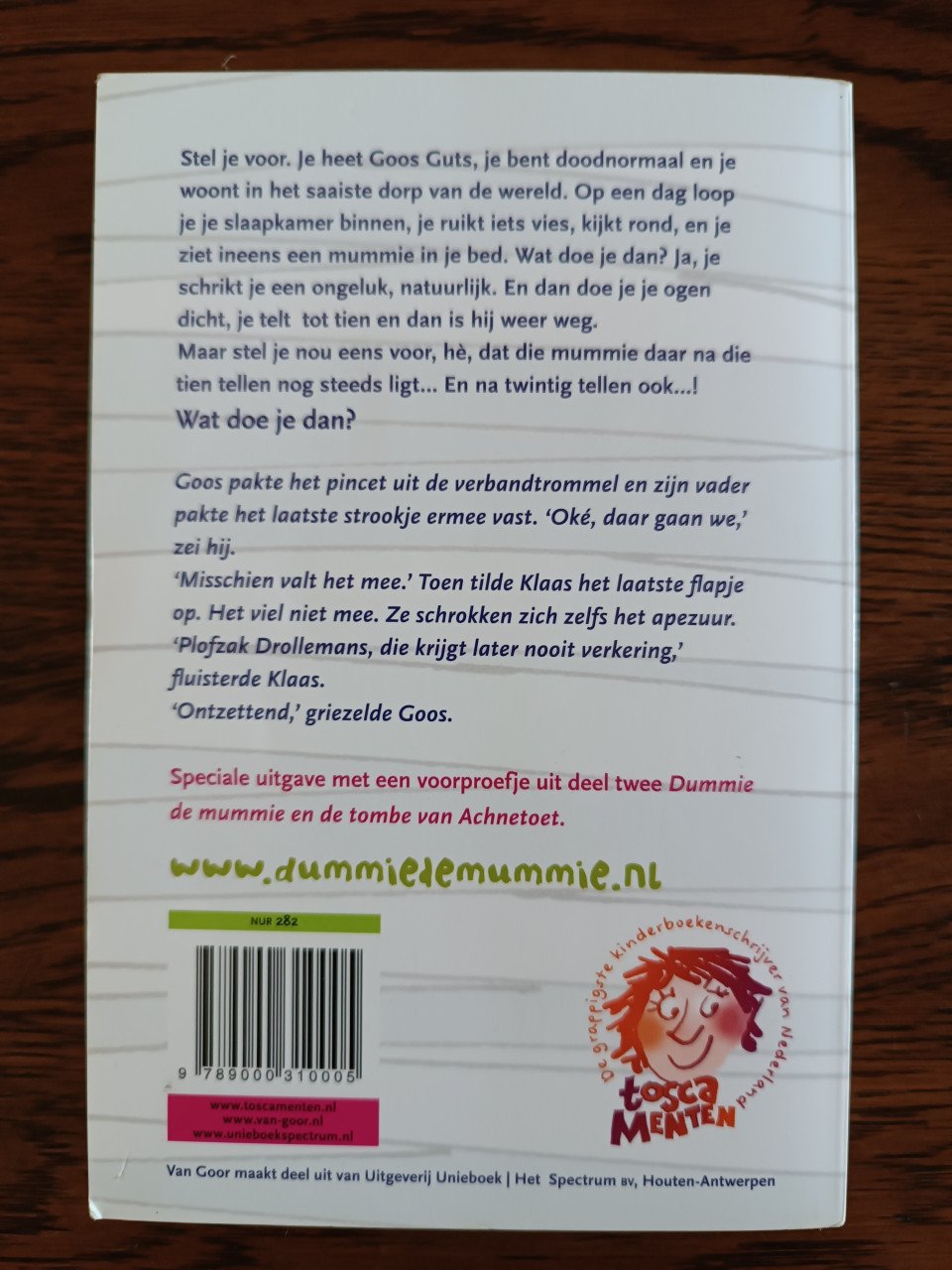 Dummie de mummie 3 delen