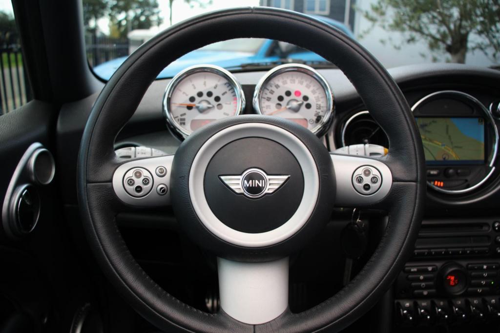 Mini Cabrio mini 1.6 s chili - harman/kardon - leder - navi - cruise - stoe