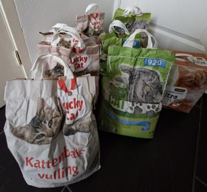 Kattenbakvulling, 8 zakken, 1 pak