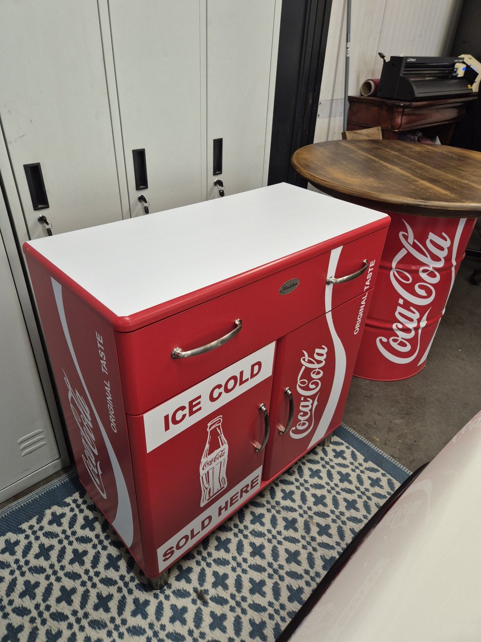 Coca Cola gestylde malibu kast